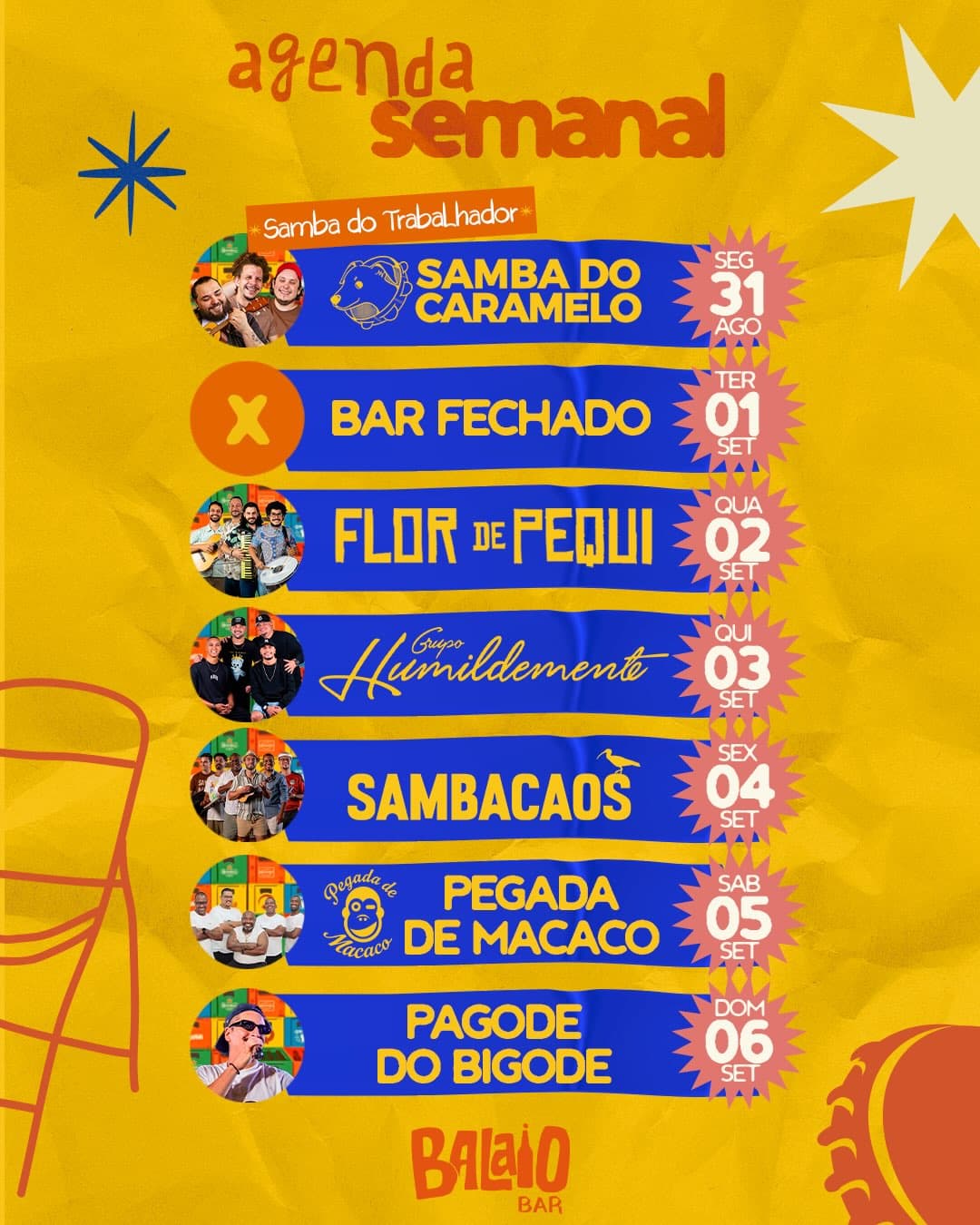 Flyer de Grupo Humildemente