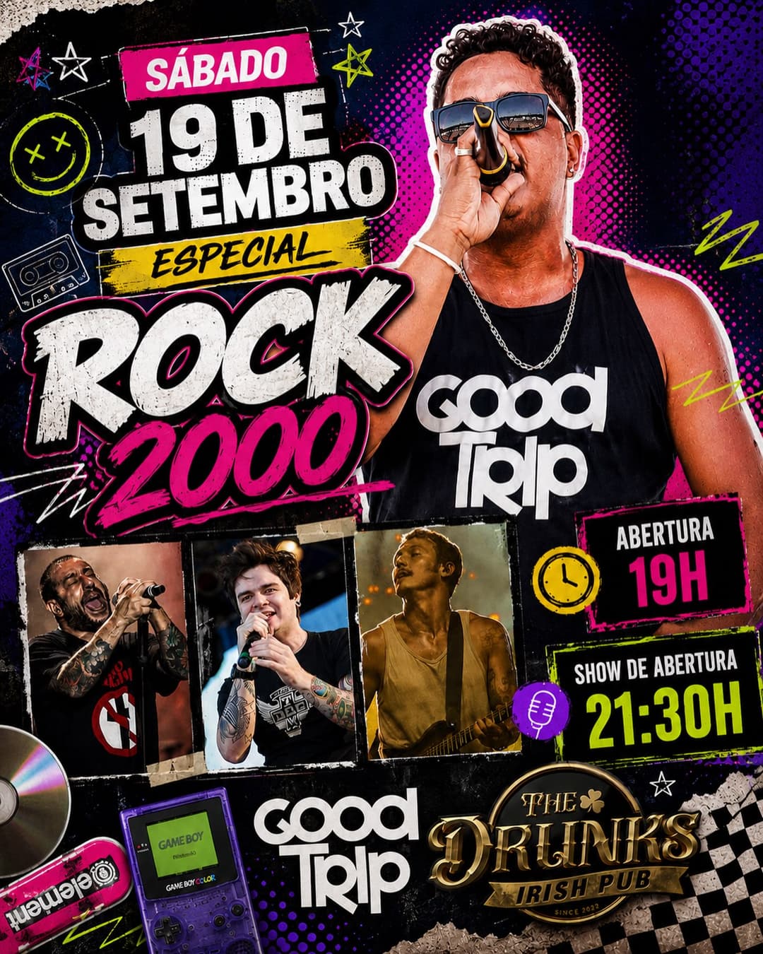 Flyer de Rock 2000