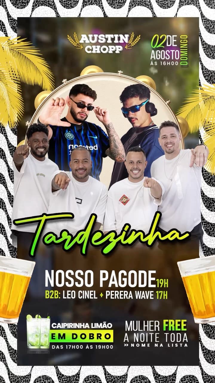 Flyer de Nosso Pagode