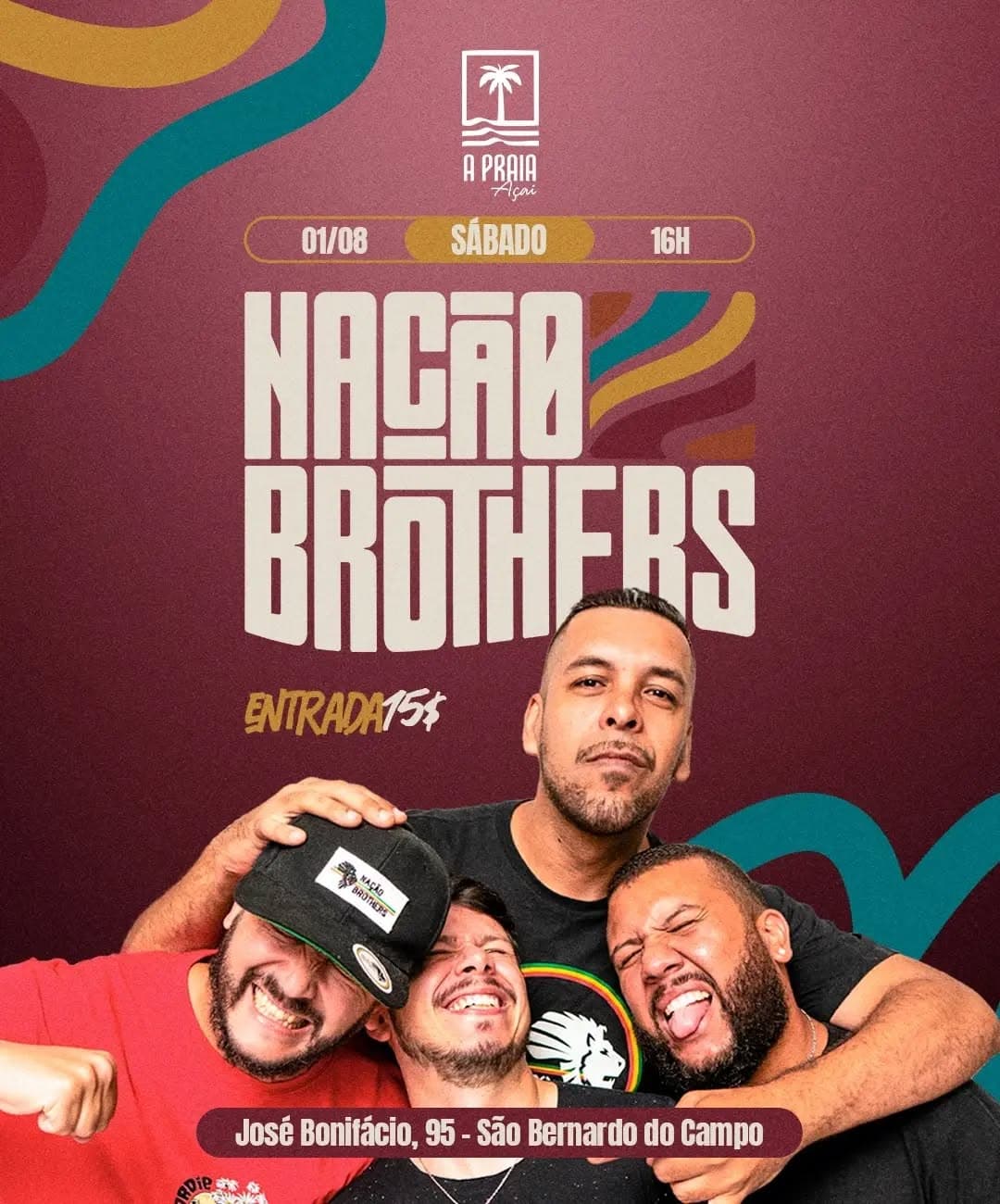 Flyer de Nação Brothers