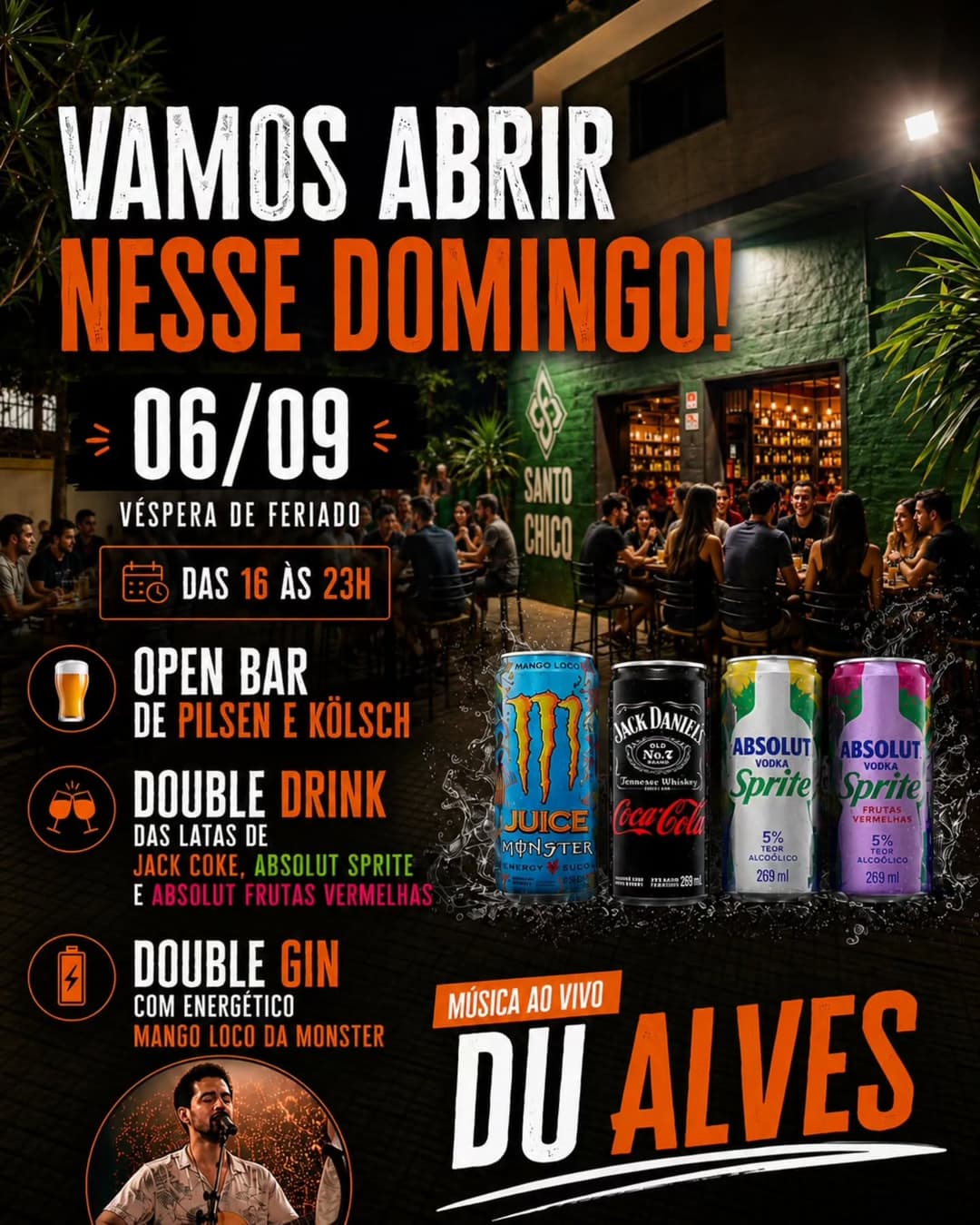 Flyer de Du Alves
