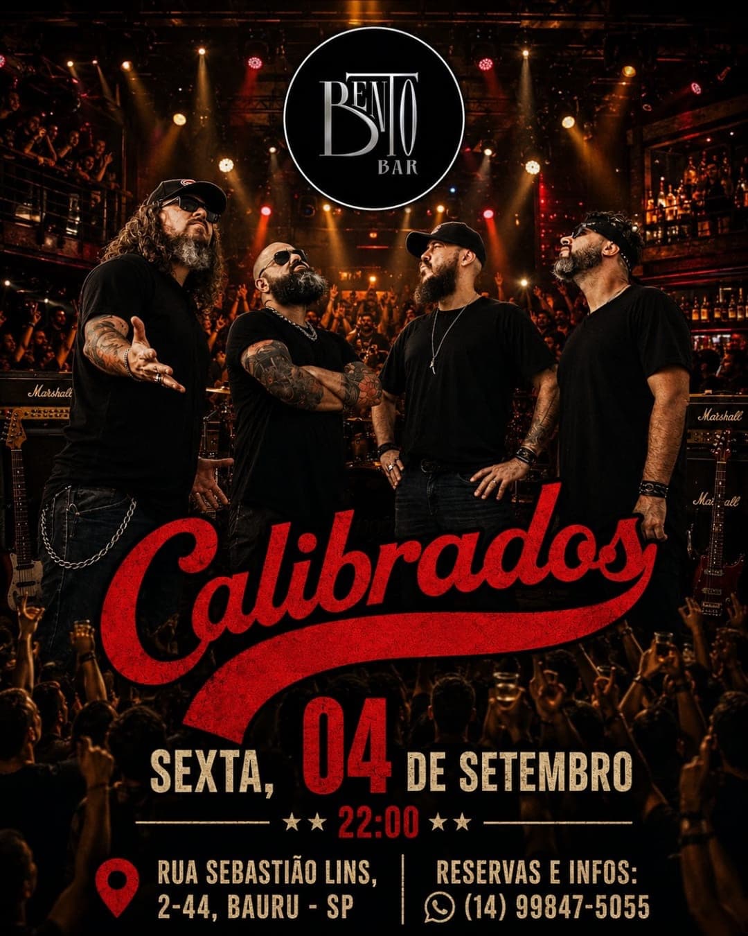 Flyer de Banda Calibrados