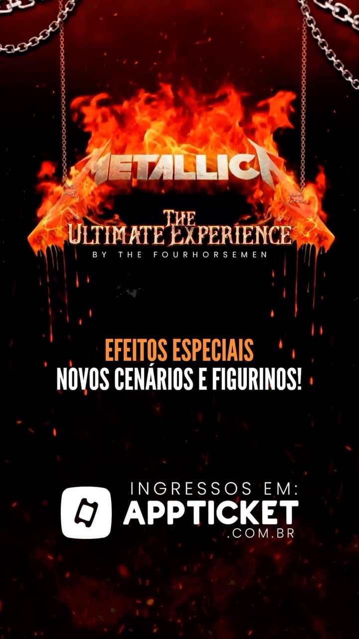 Flyer de Metallica: The Ultimate Experience