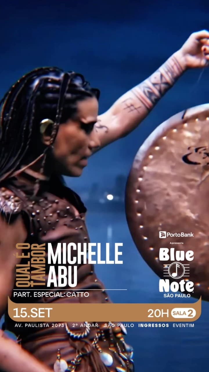 Flyer de Michelle Abu e Catto