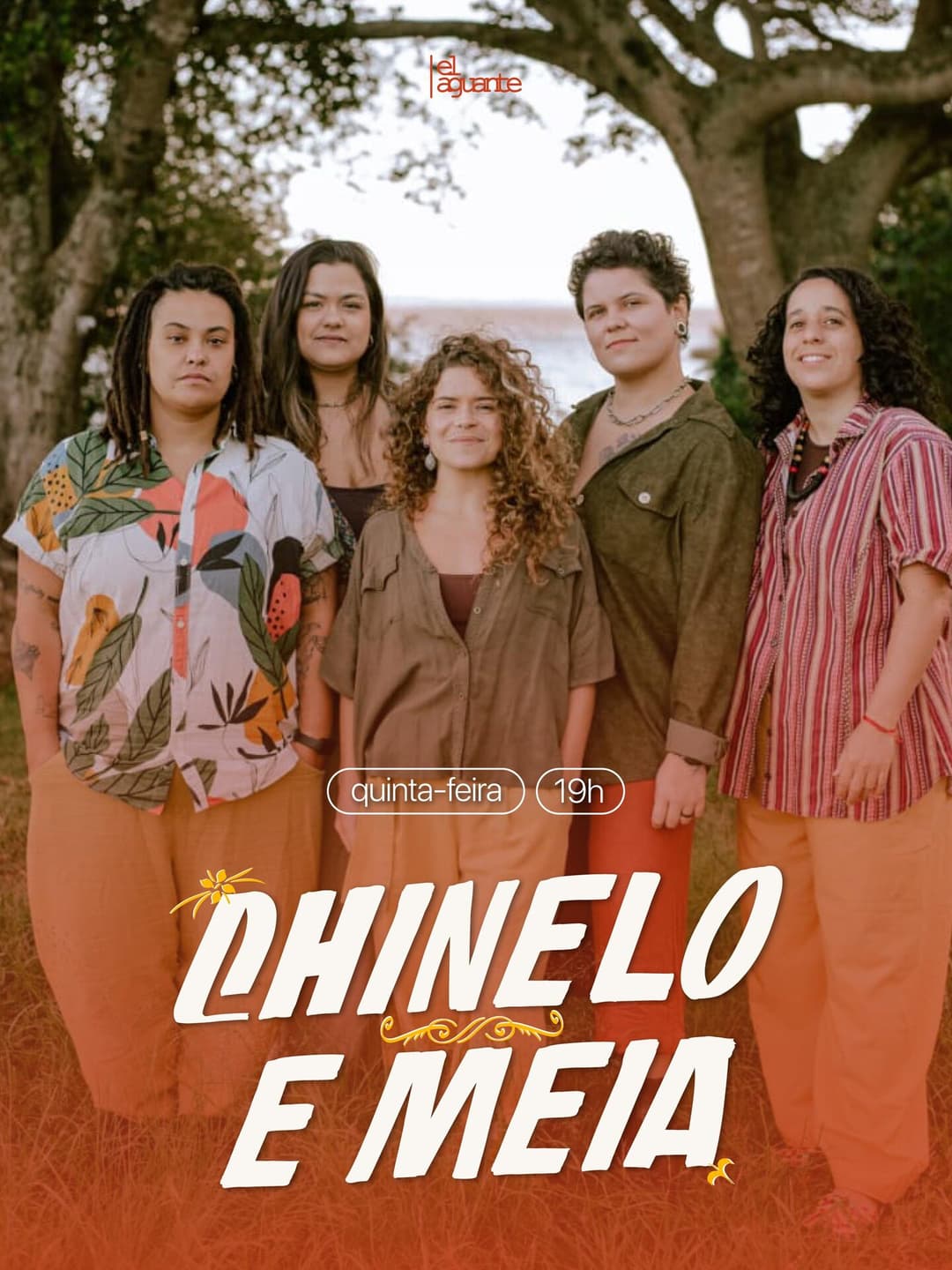 Flyer de Chinelo e Meia