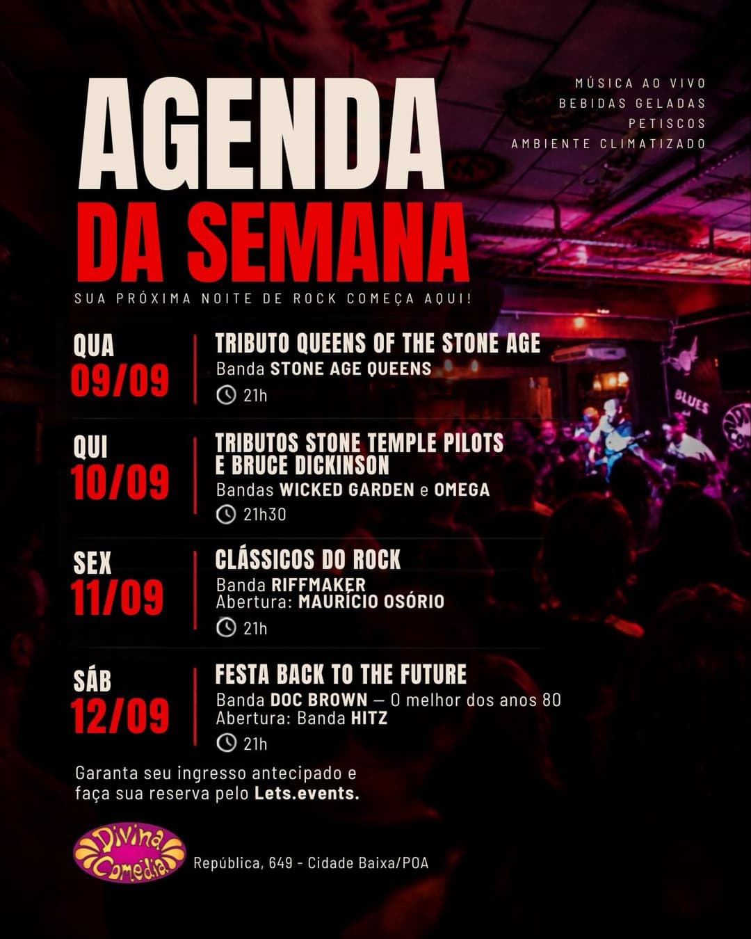 Flyer de Stone Age Queens