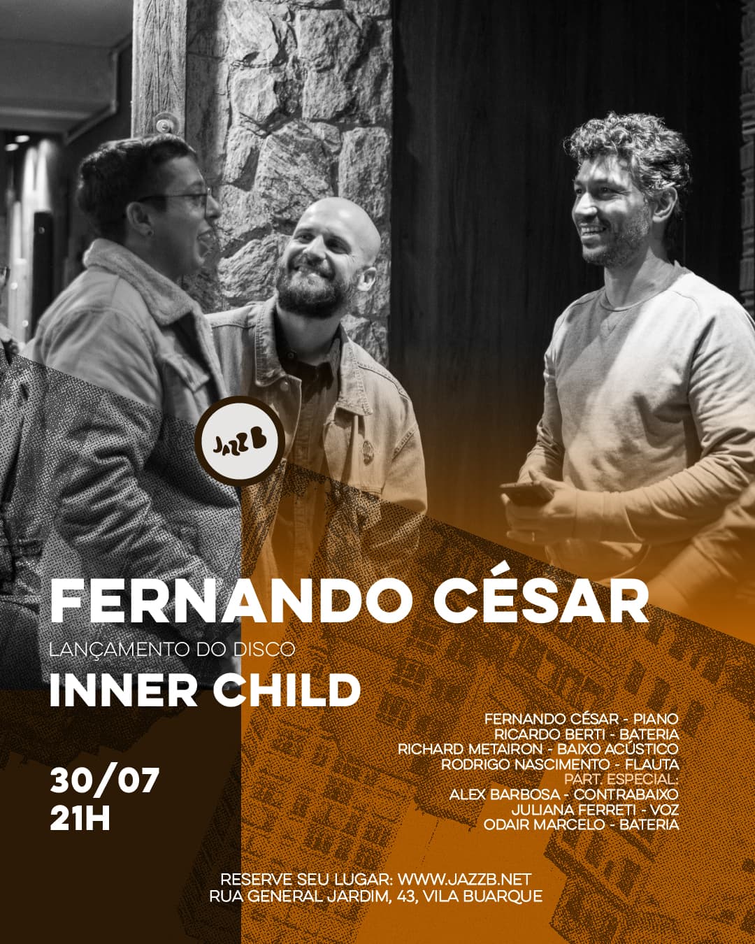 Flyer de Fernando César
