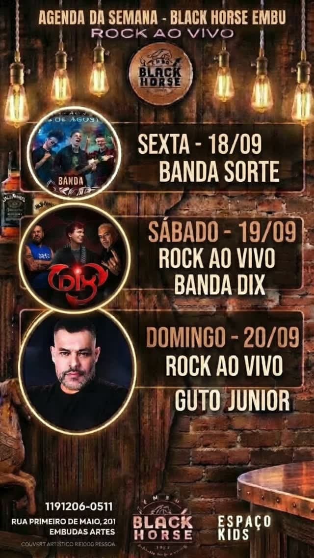 Flyer de Guto Junior