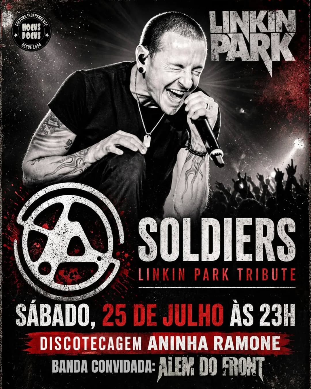 Flyer de Soldiers e Alem do Front