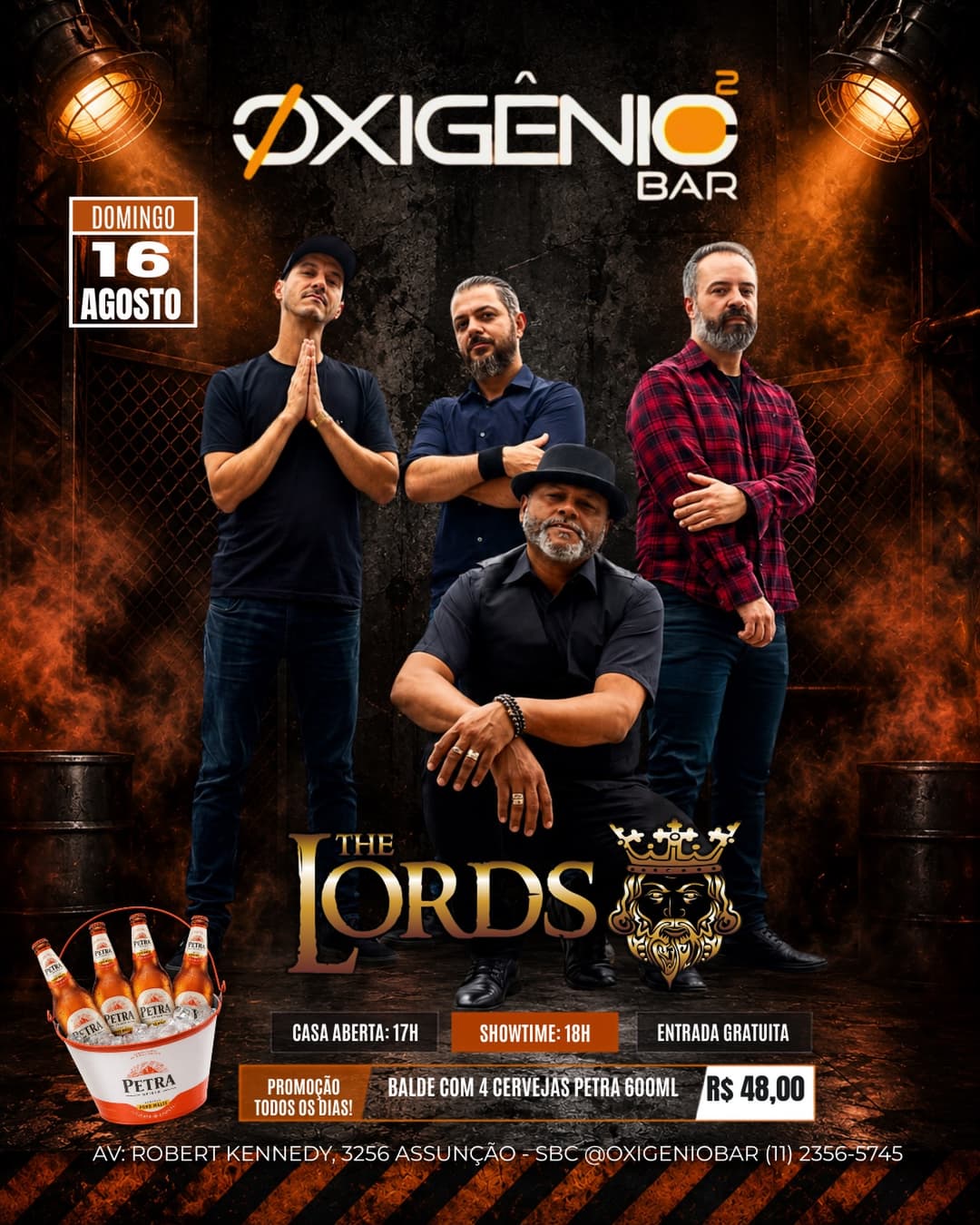 Flyer de The Lords