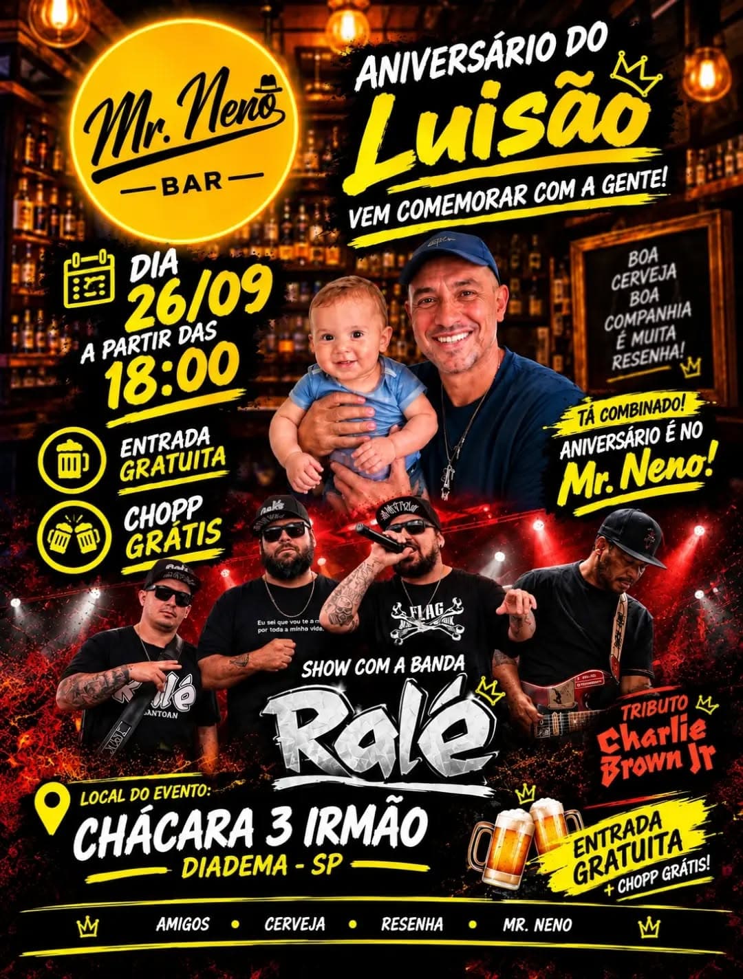 Flyer de Ralé