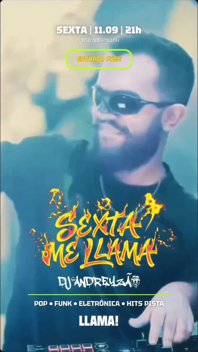 Flyer de DJ Andreyzao