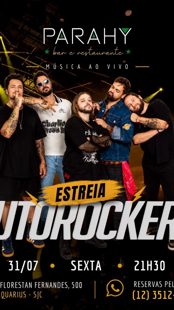 Flyer de Autorockers