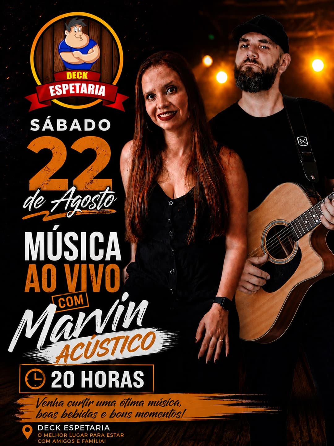 Flyer de Banda Marvin