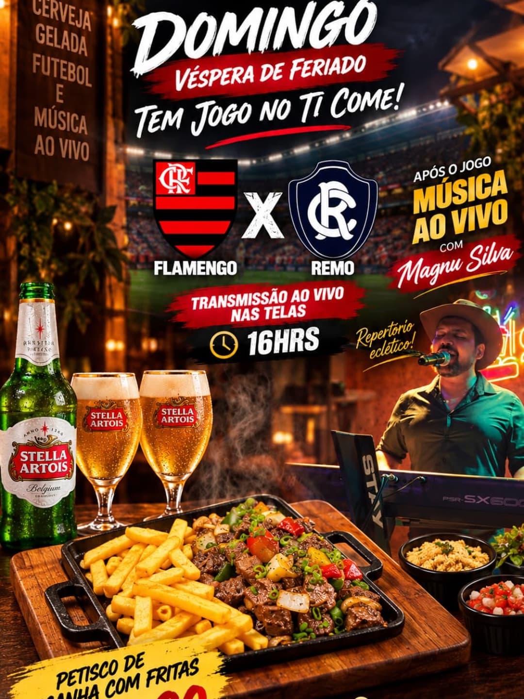 Flyer de Magnu Silva
