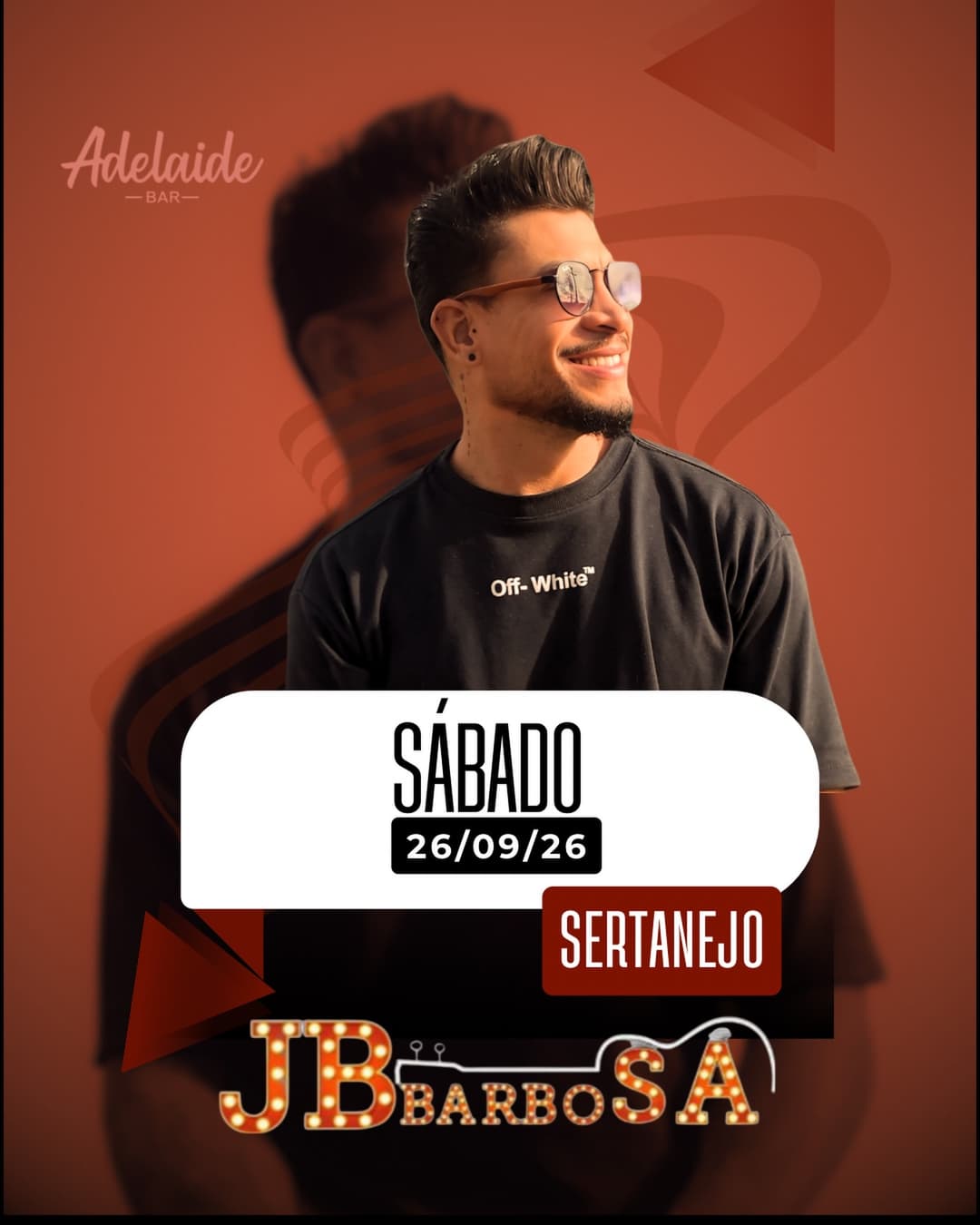 Flyer de JB Barbosa