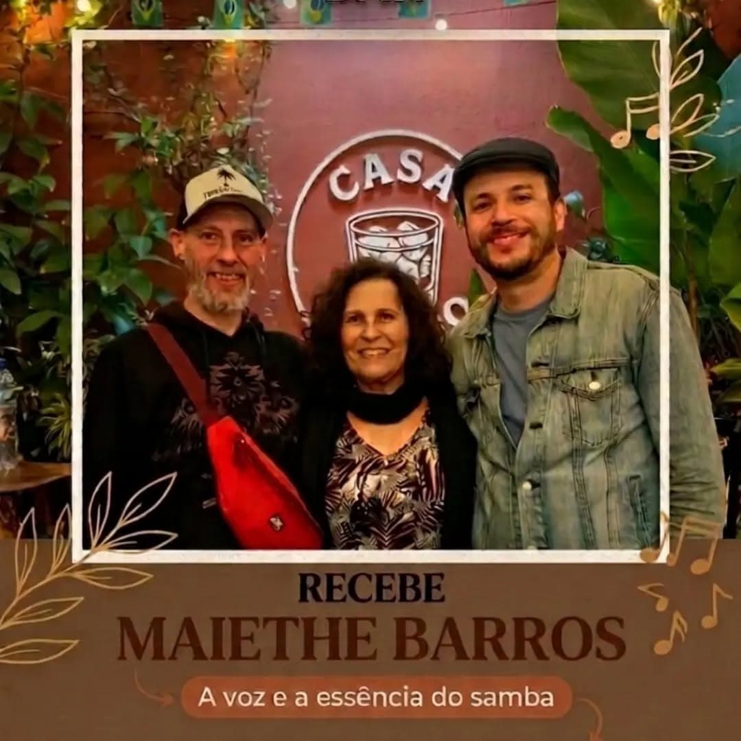 Flyer de Maiethe Barros, Paulo Chagas (P7) e mais 2 artistas