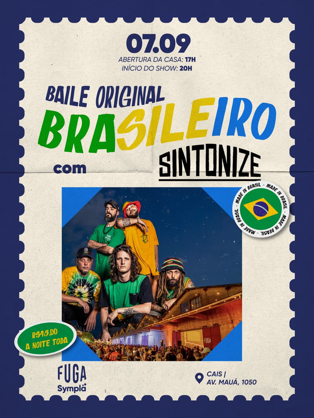 Flyer de Sintonize