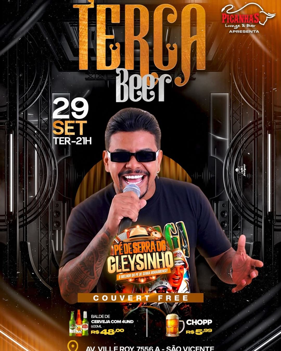 Flyer de Pé de Serra do Gleysinho