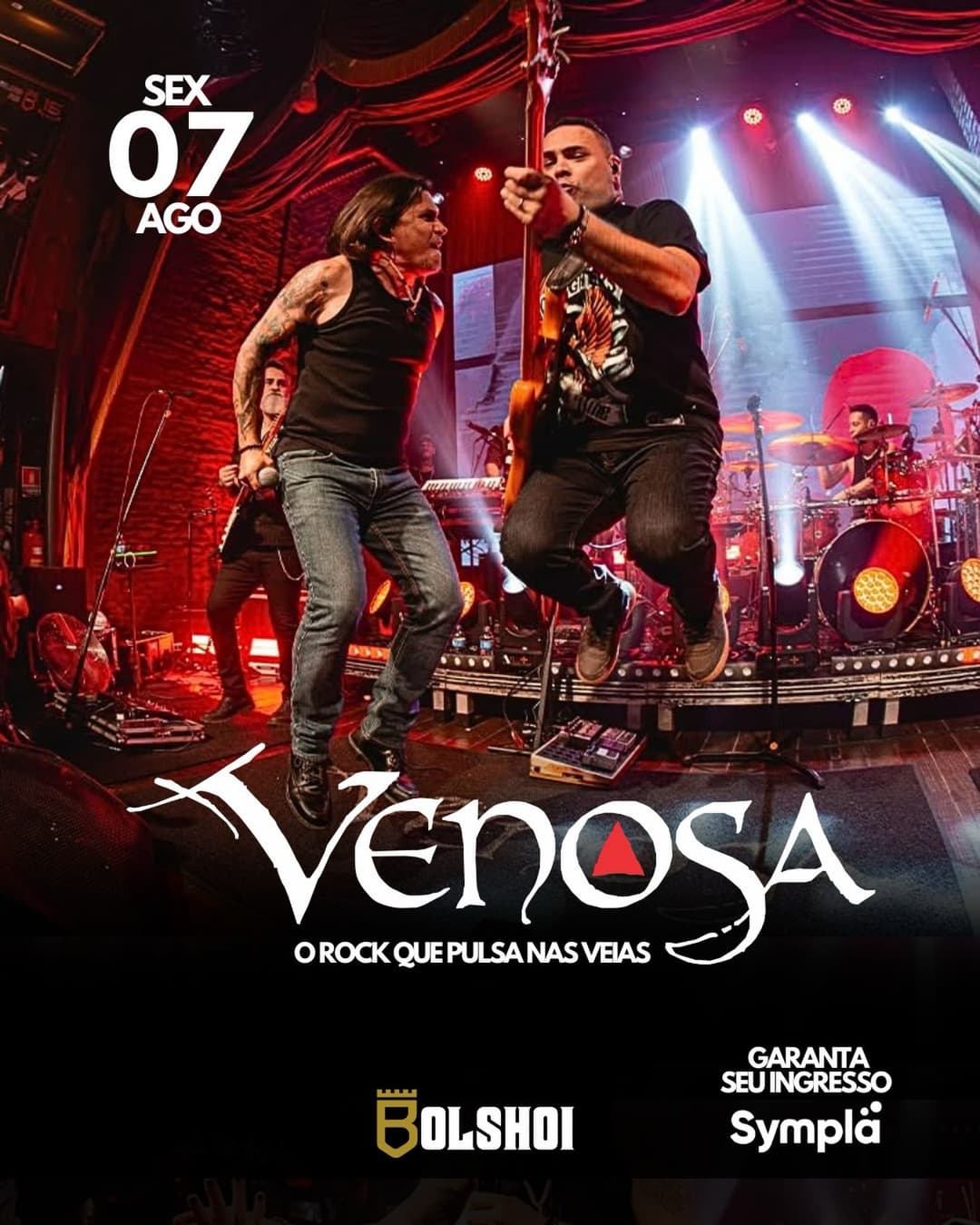 Flyer de Banda Venosa