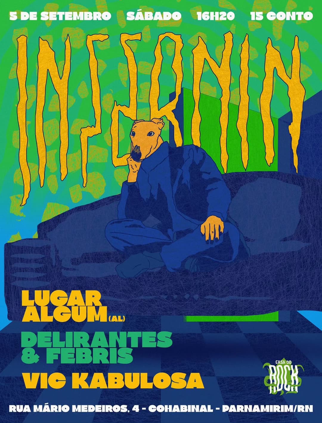 Flyer de VIC KABULOSA ✨, Lugar Algum e mais 3 artistas
