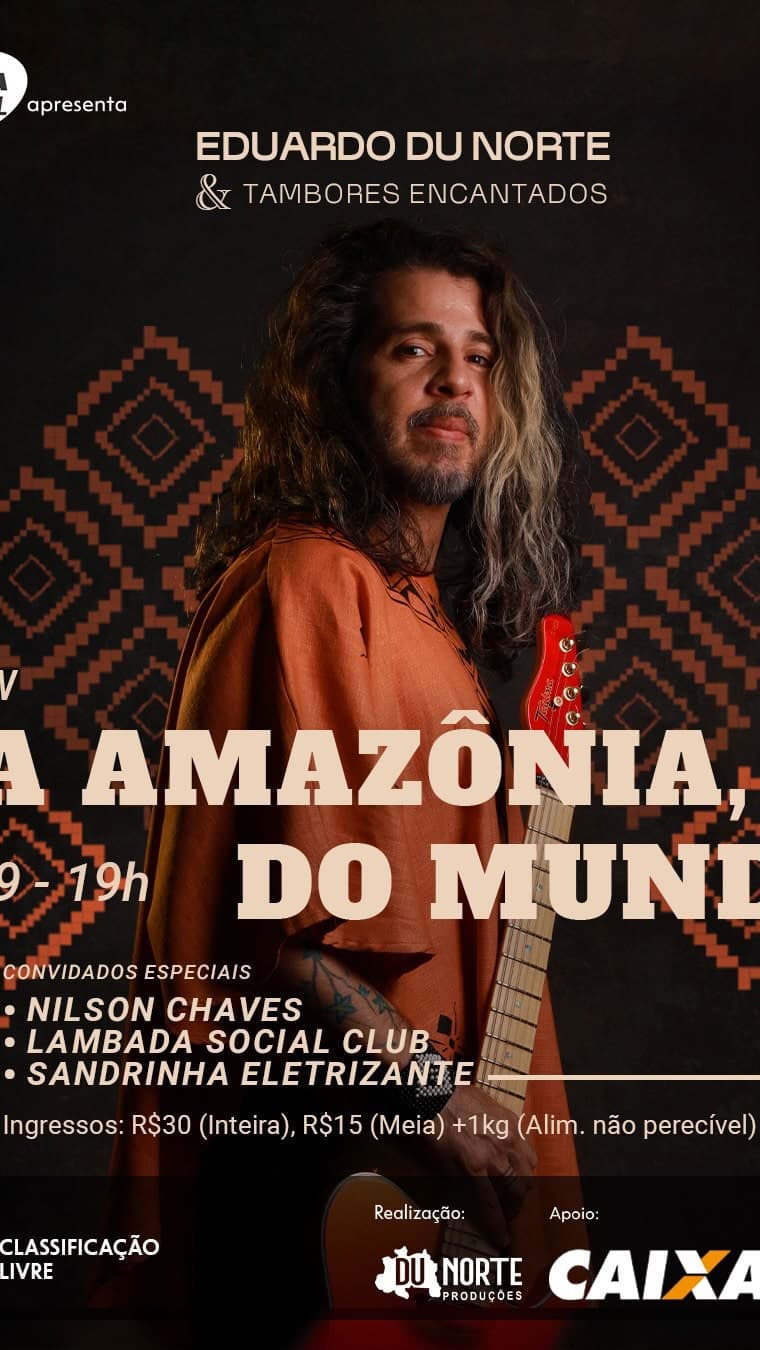 Flyer de Sandrinha Eletrizante e mais 3 artistas