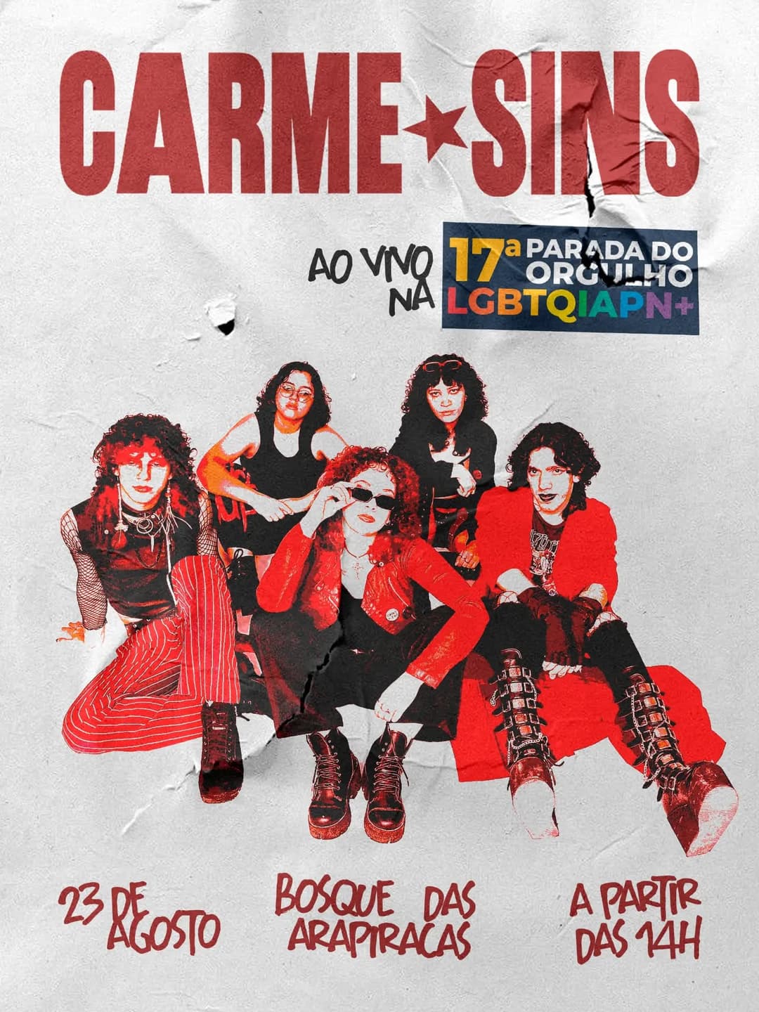 Flyer de Carmesins