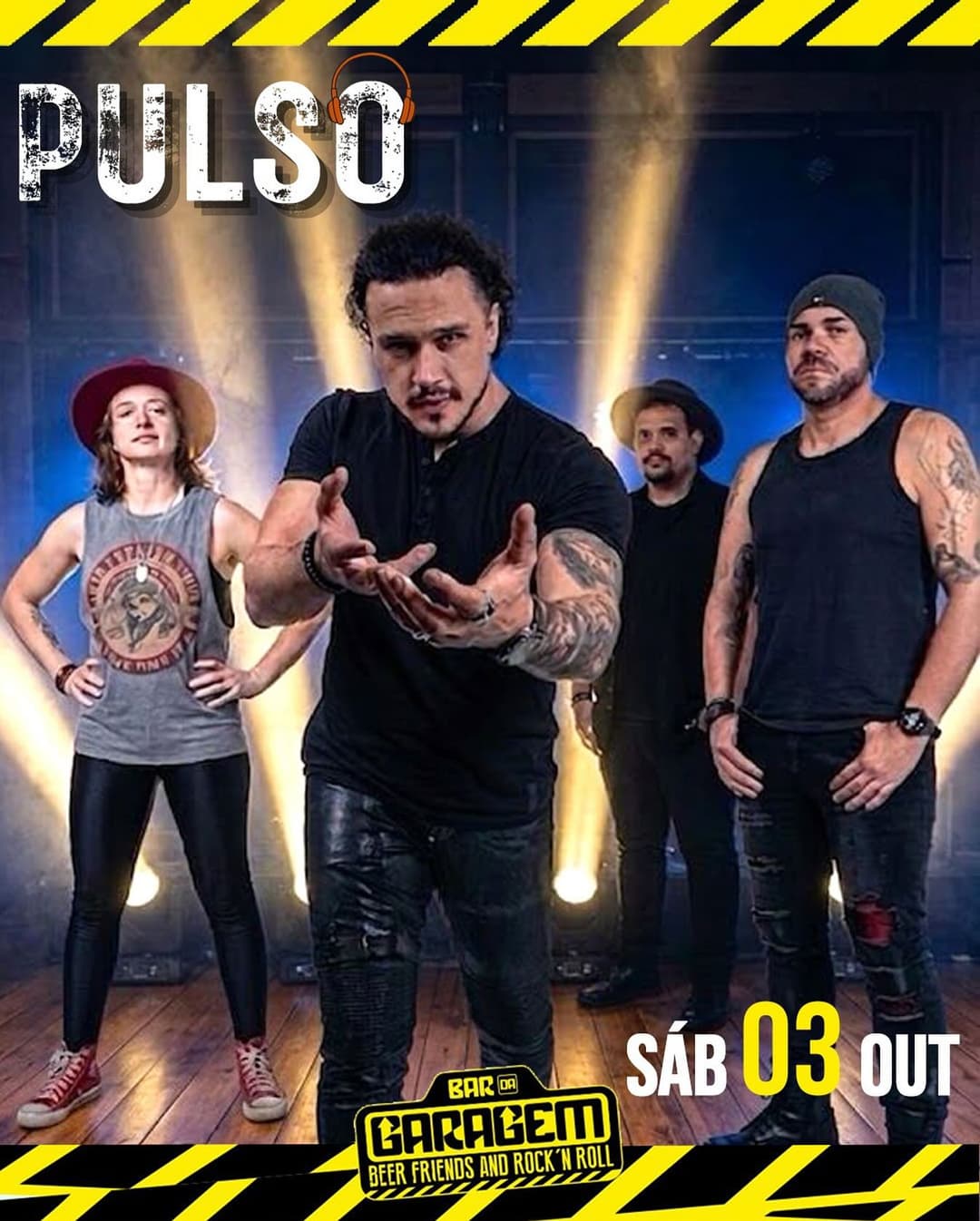 Flyer de Banda Pulso