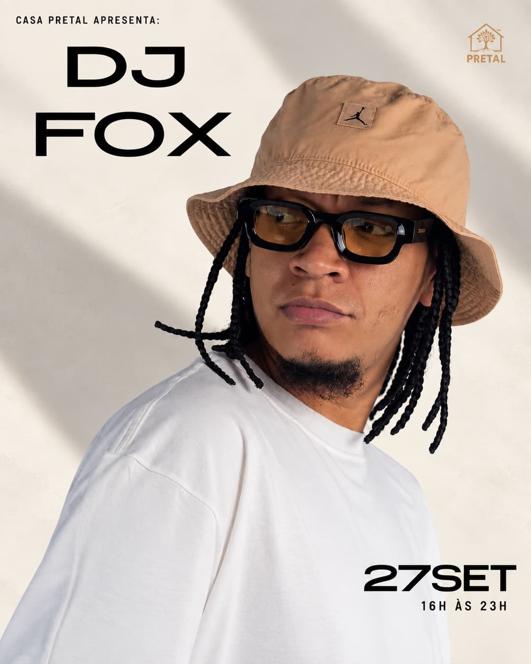 Flyer de Dj Fox e DJ’s Mil Virgulino & Wolftman