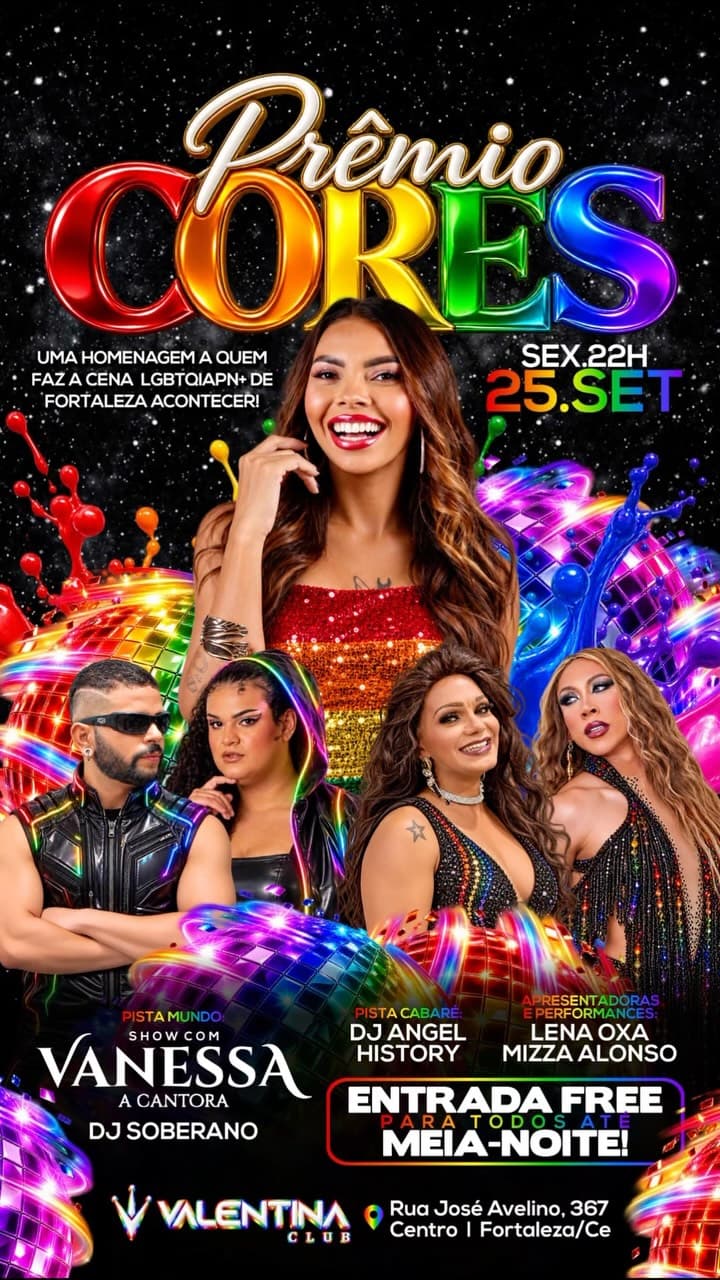 Flyer de Vanessa A Cantora & Banda