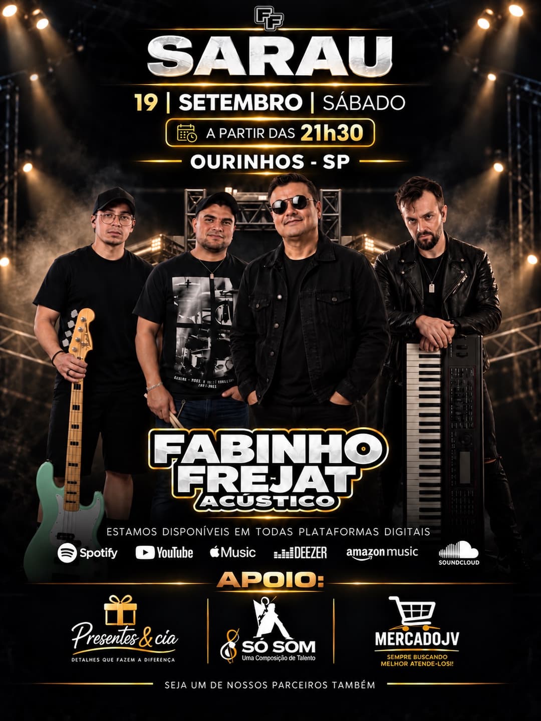 Flyer de Fabinho Frejat