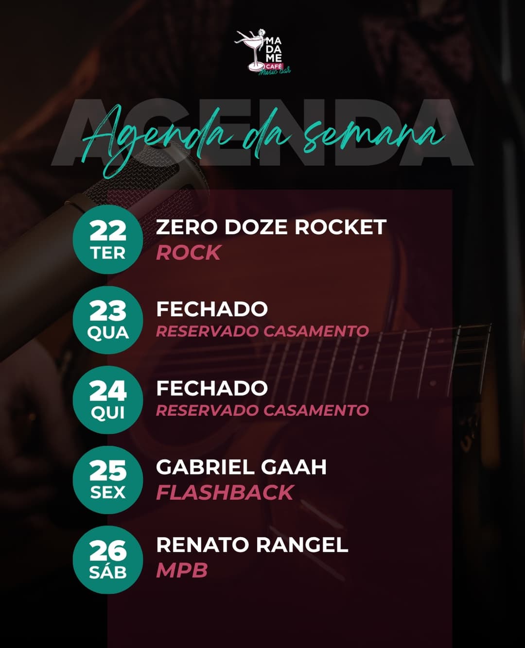 Flyer de Renato Rangel