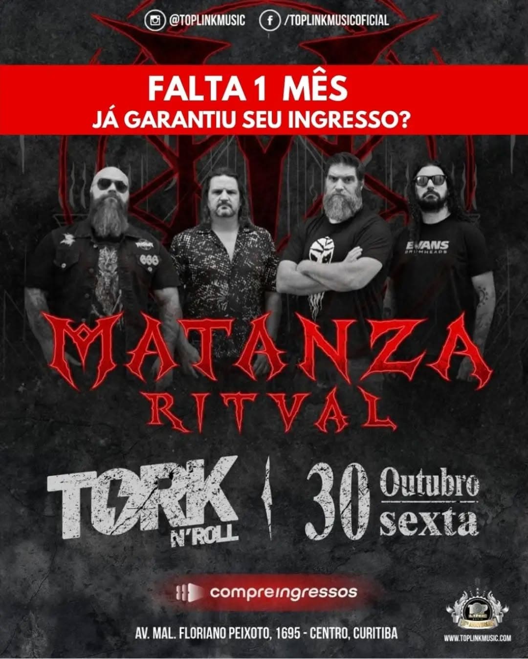 Flyer de Matanza Ritual
