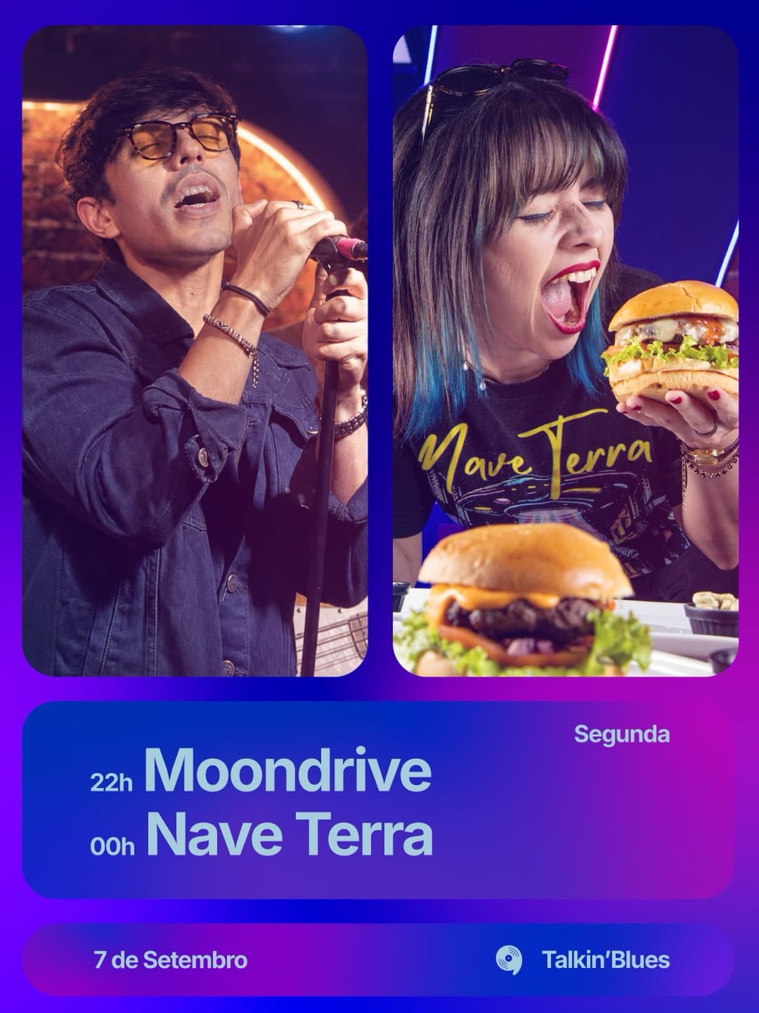 Flyer de Moondrive e Nave Terra