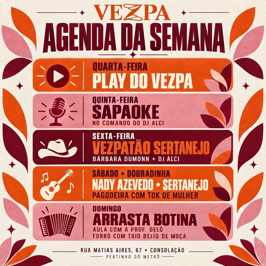 Flyer de ARRASTA BOTINA