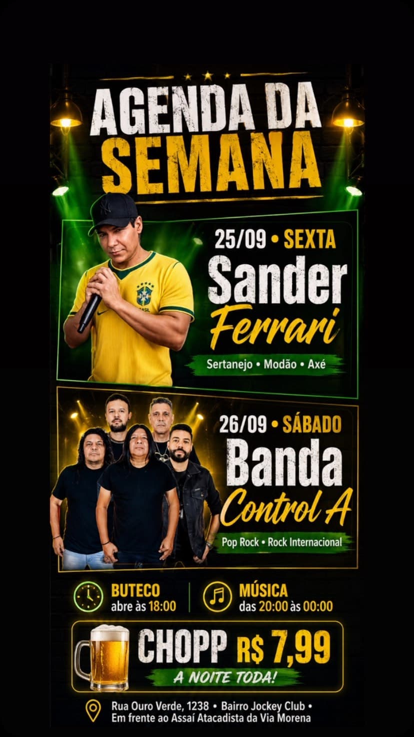 Flyer de Sander Ferrari