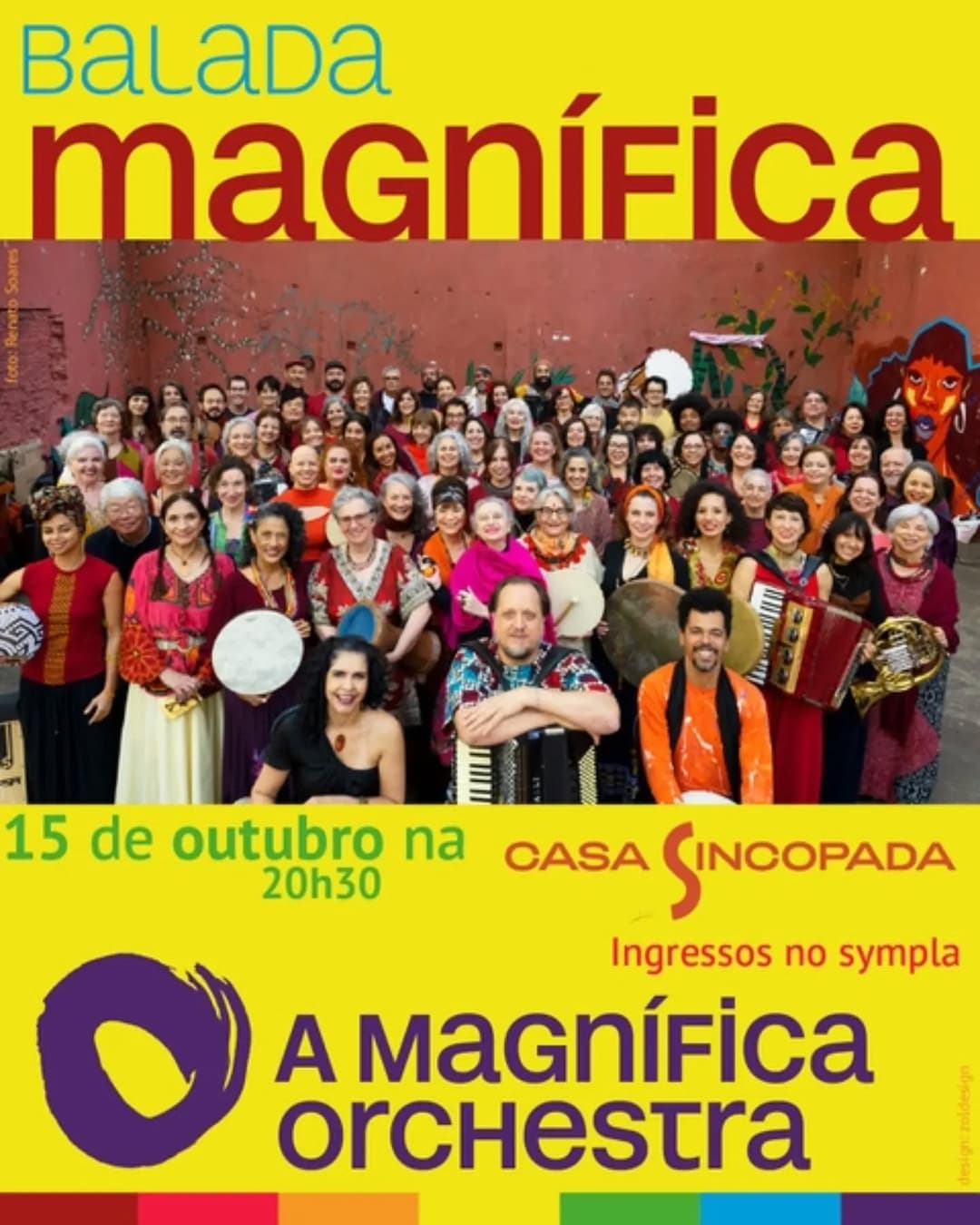 Flyer de A Magnífica Orchestra