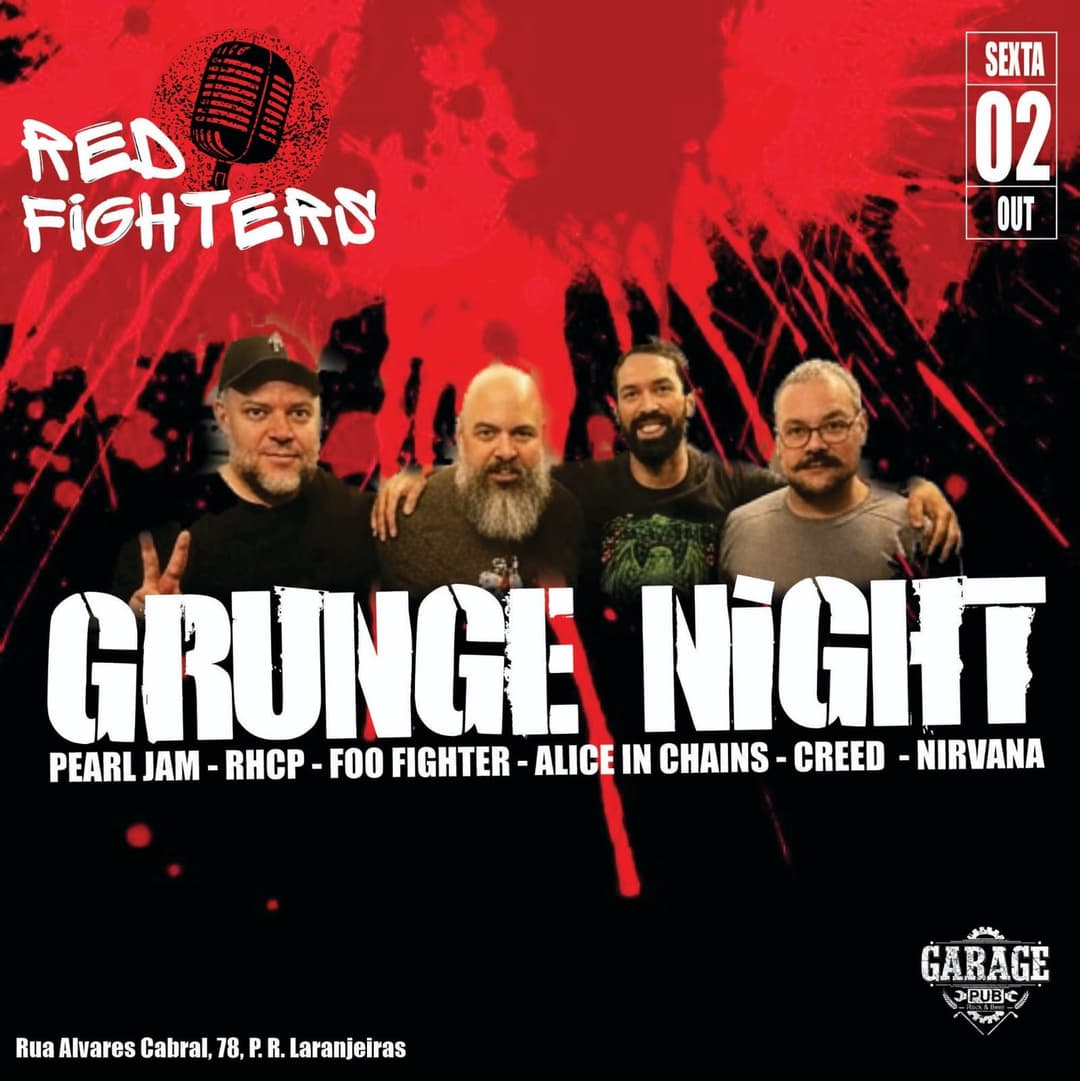 Flyer de Red Fighters