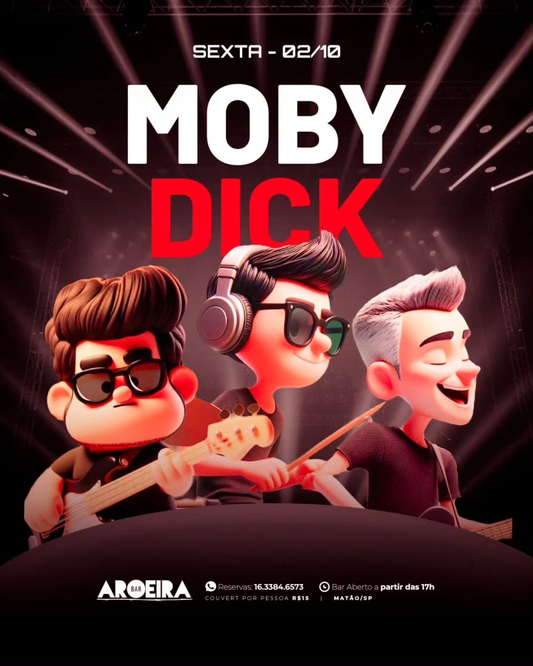 Flyer de Moby Dick
