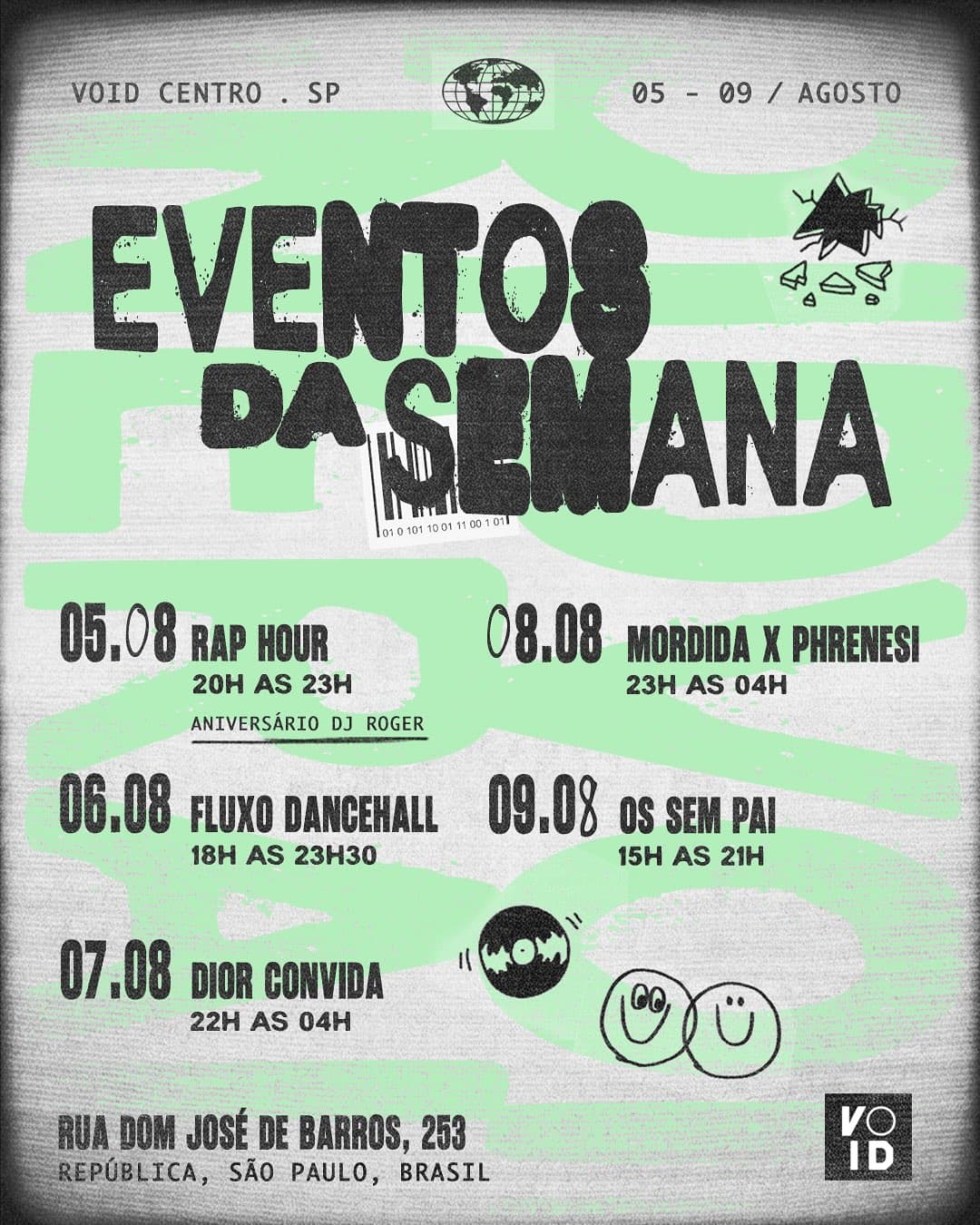 Flyer de Os Sem Pai