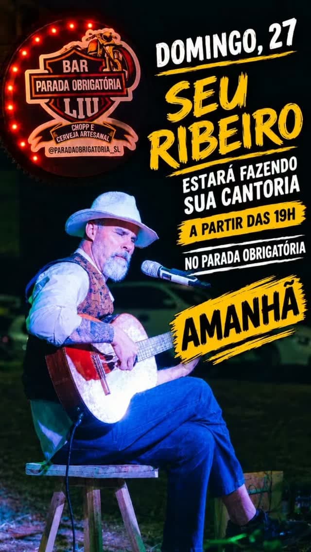 Flyer de Seu Ribeiro