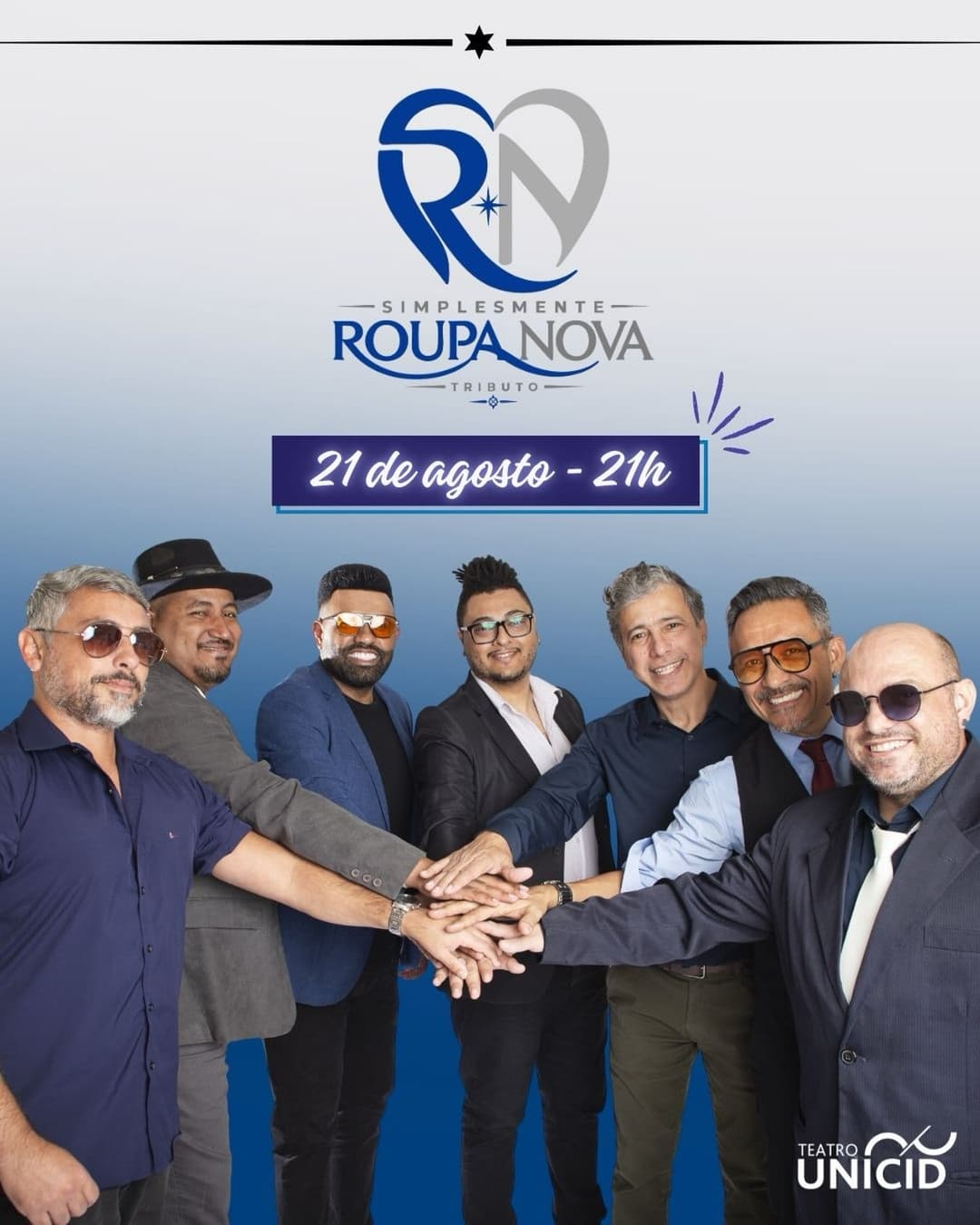 Flyer de Simplesmente Roupa Nova