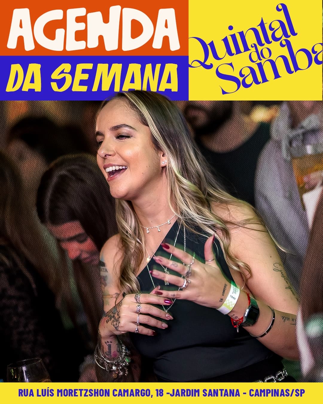 Flyer de DJ Chakal e Um Gole de Samba com Paulinho Jr e Grupo da Serrinha