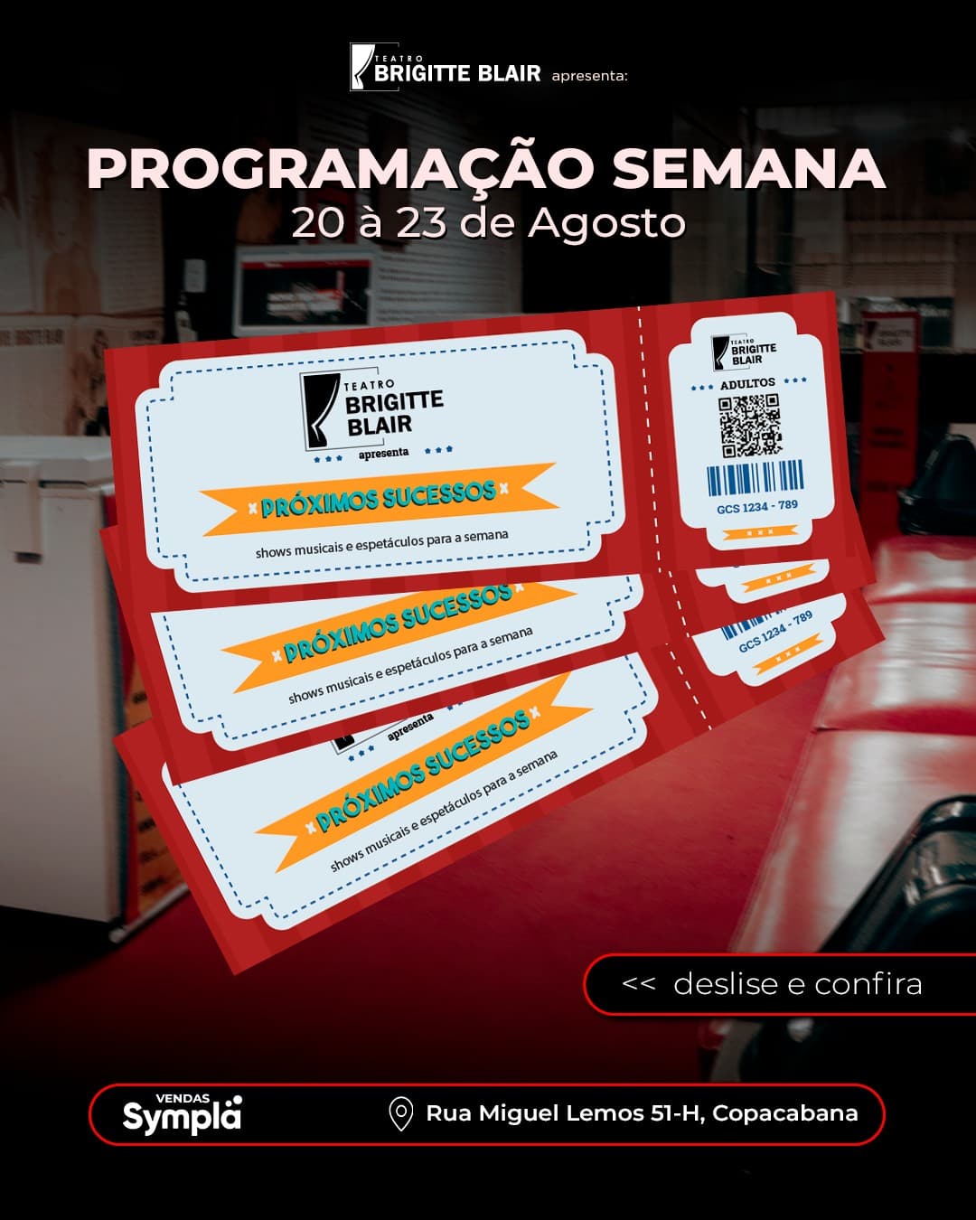 Flyer de Guto Pinaud