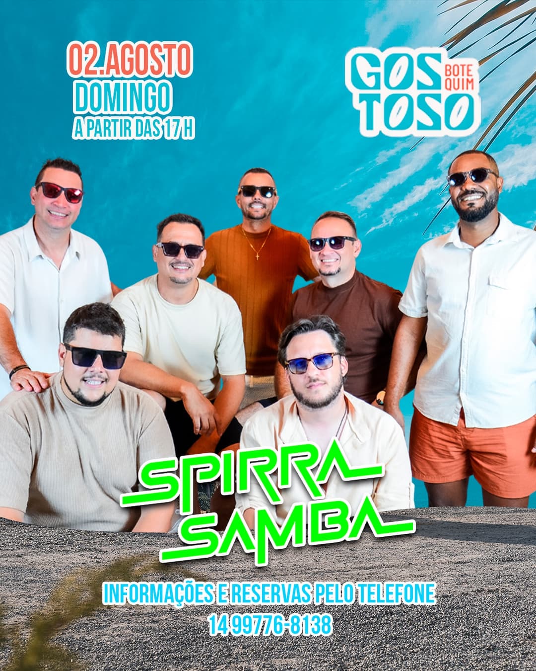 Flyer de Spirra Samba