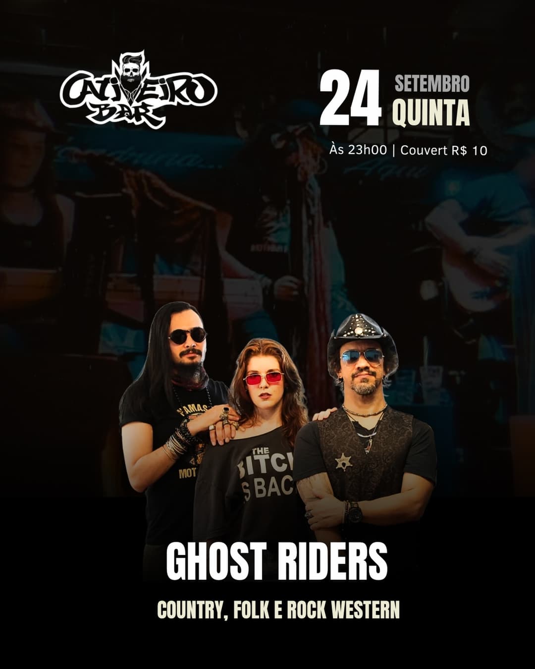 Flyer de Ghost Riders
