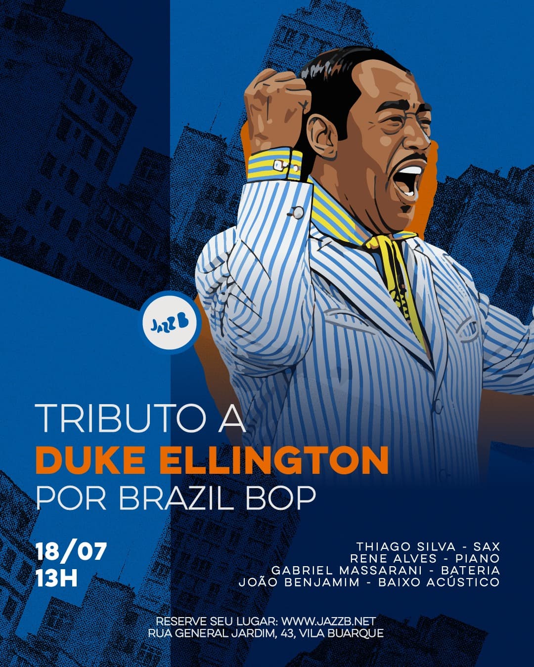 Flyer de Brazil Bop