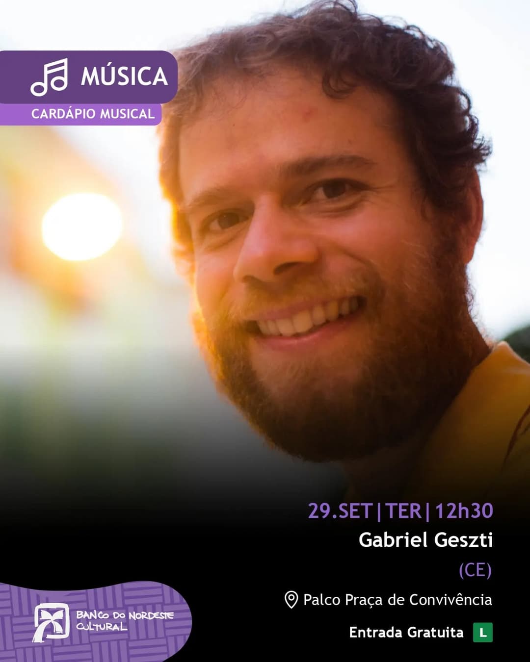Flyer de Gabriel Geszti