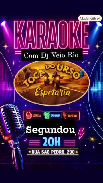 Flyer de Dj Veio Rio