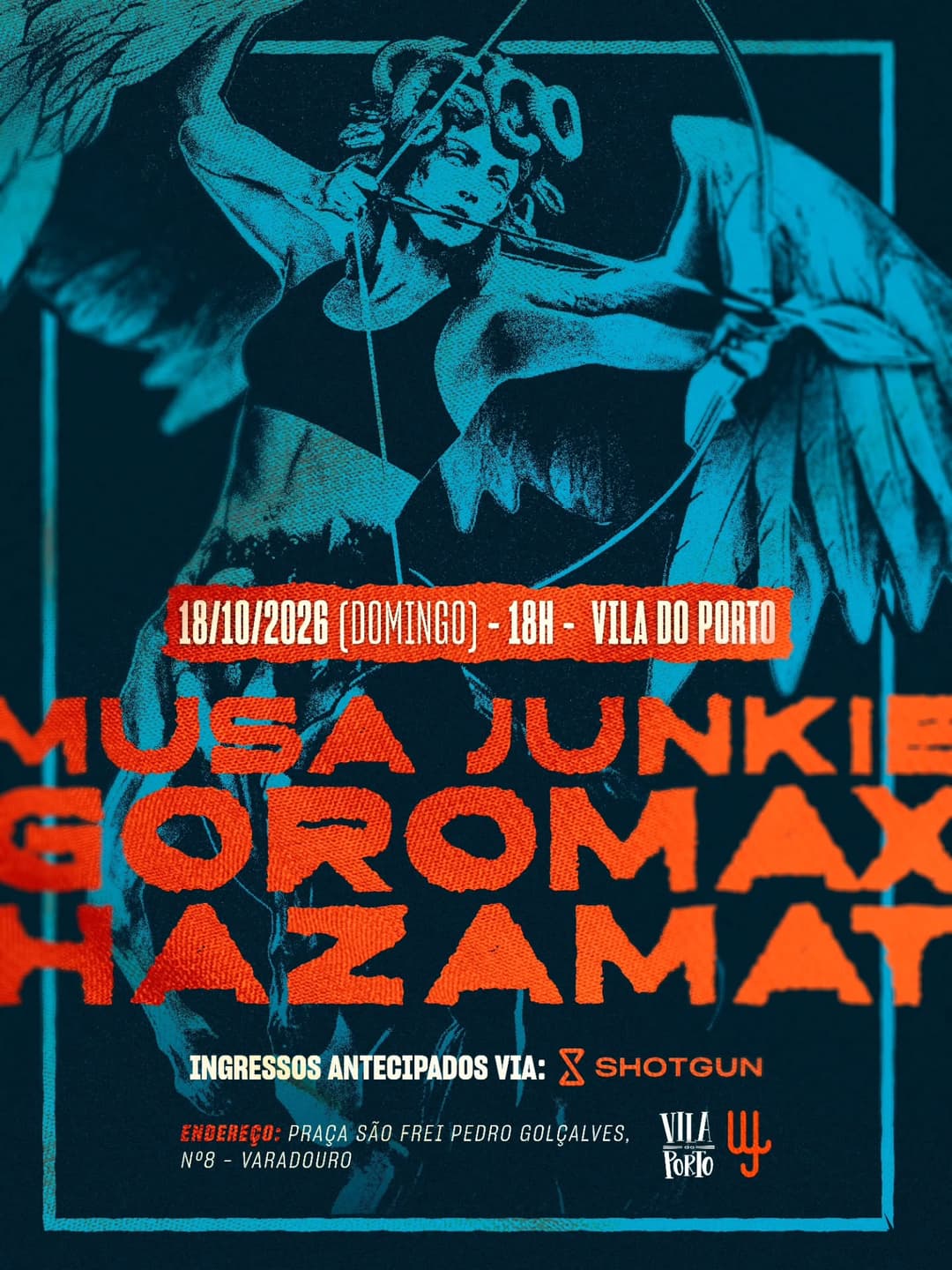 Flyer de Goromax, Hazamat e Musa Junkie